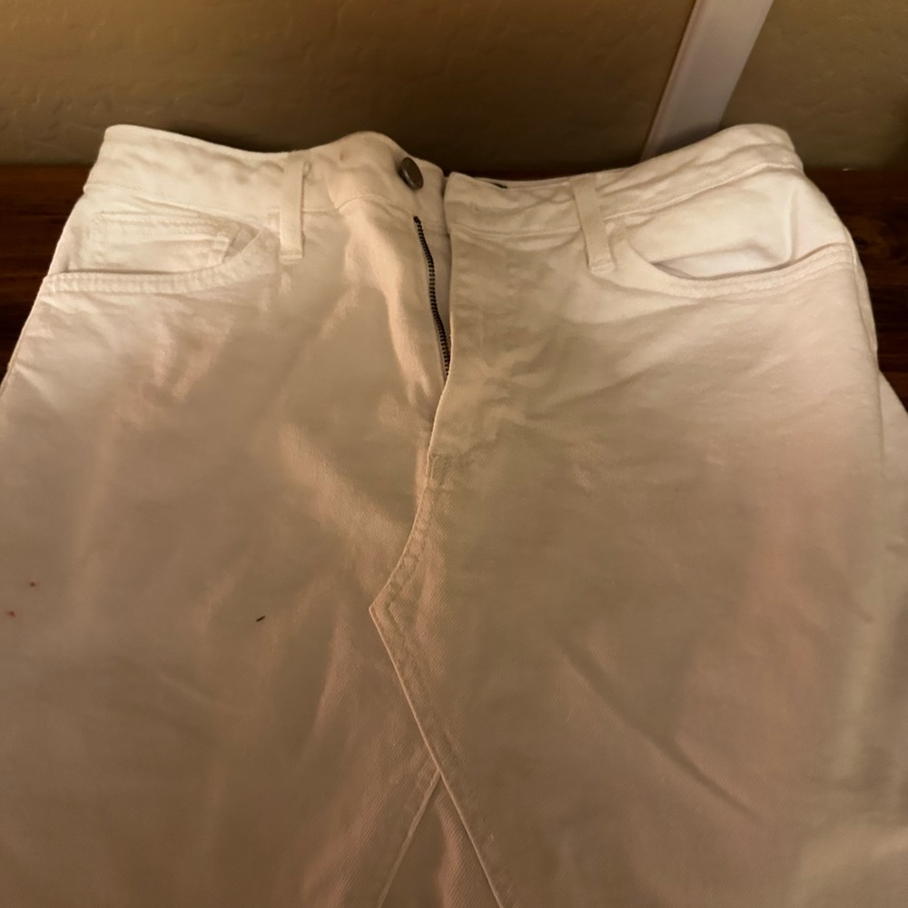 Just Black Large White Skirt NWOT